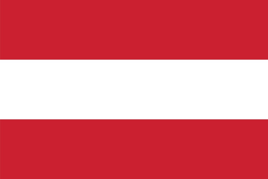 Österreichische Flagge in Rot-Weiß-Rot | Escort Linz